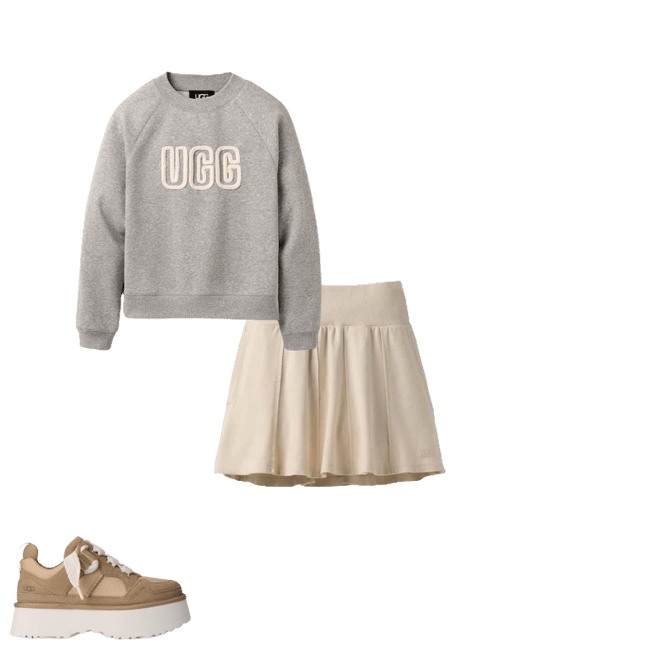 UGG® 公式【 UGG ロゴ クルーネック|UGG Logo Crewneck| 1171477
