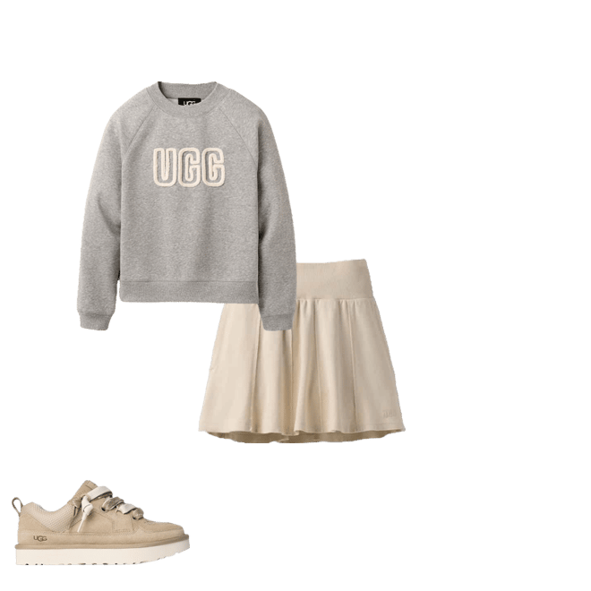 UGG® 公式【 UGG ロゴ クルーネック|UGG Logo Crewneck| 1171477