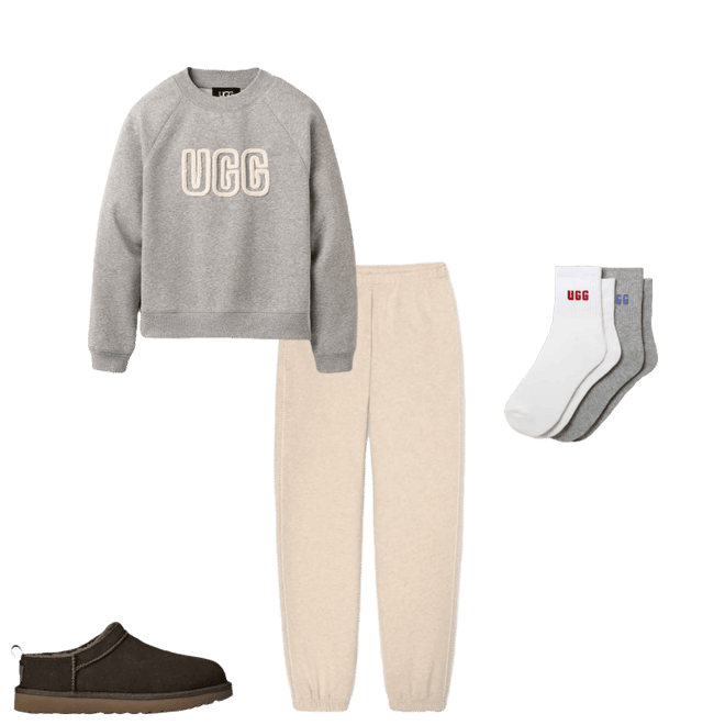 UGG® 公式【 UGG ロゴ クルーネック|UGG Logo Crewneck| 1171477