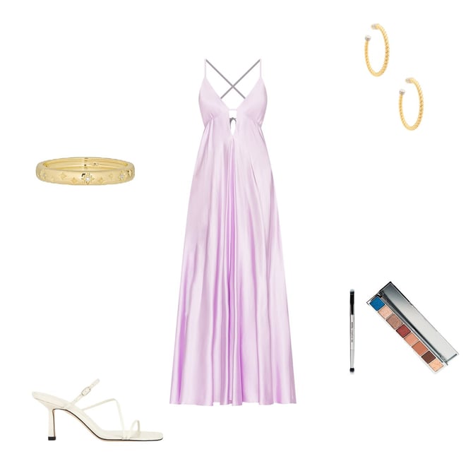 Michael Costello x REVOLVE Willow Gown in Lilac | REVOLVE