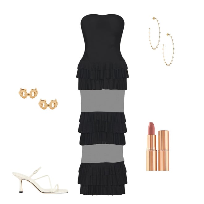 lorenza maxi dress superdown superdown Lorenza Maxi Dress in Black