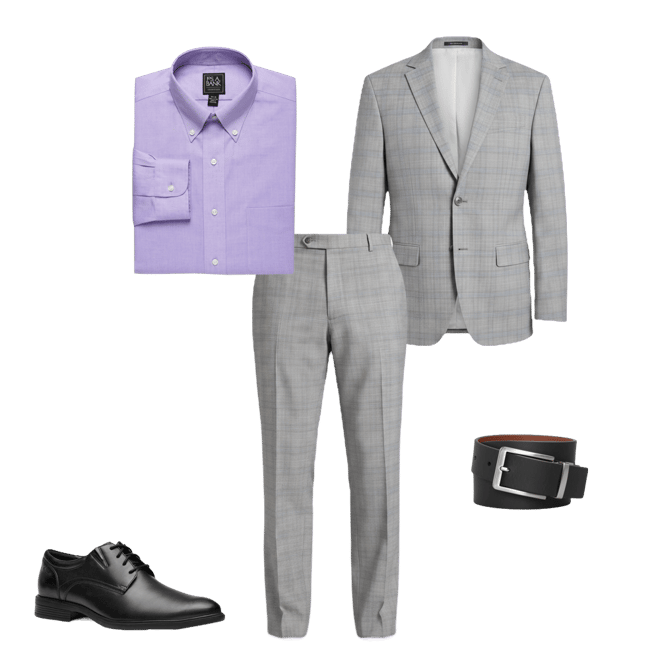 Traveler Collection Traditional Fit Dress Shirt - Men's Pink Apparel | Jos  A Bank