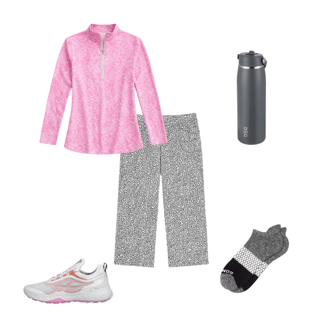 Jamie Sadock Women's Ocelot Mid Capri Golf Pant | Golf Galaxy