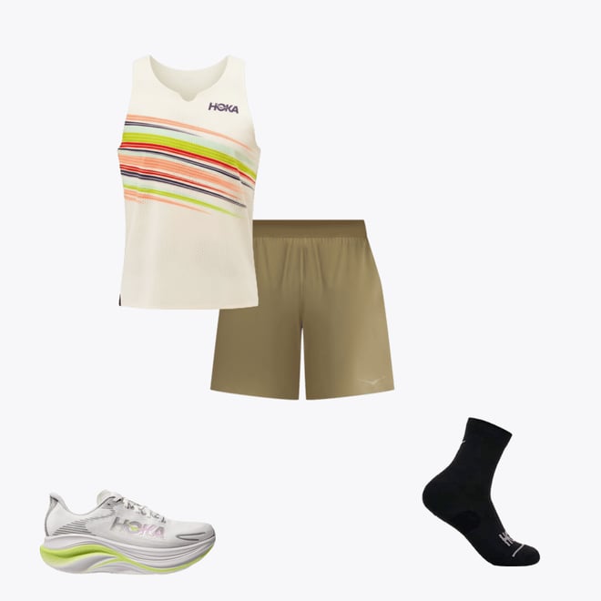 HOKA ONE ONE® Race Day Singlet for Men | HOKA ONE ONE®