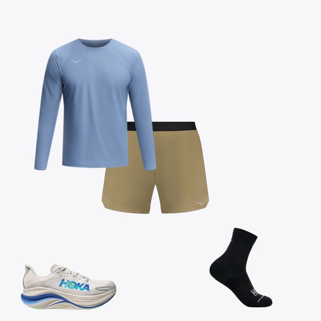 HOKA ONE ONE® Glide 5'' Short w/ Brief for Men | HOKA ONE ONE®