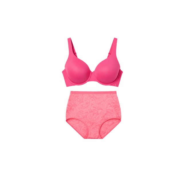 パンツ neith. Herringbone Lingerie Half Pants No-Show High-Waist Brief Panty | LaneBryant