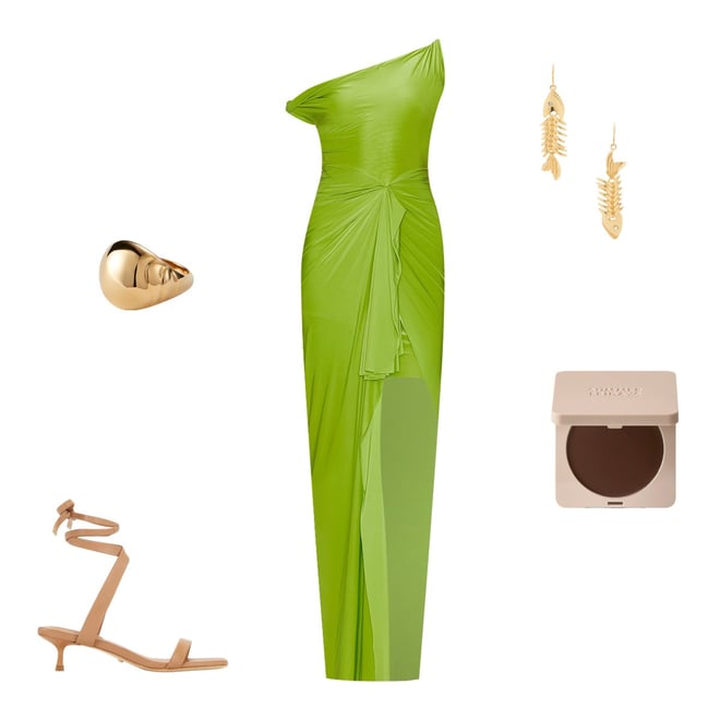 Deme by Gabriella Nellie Dress in Green | REVOLVE