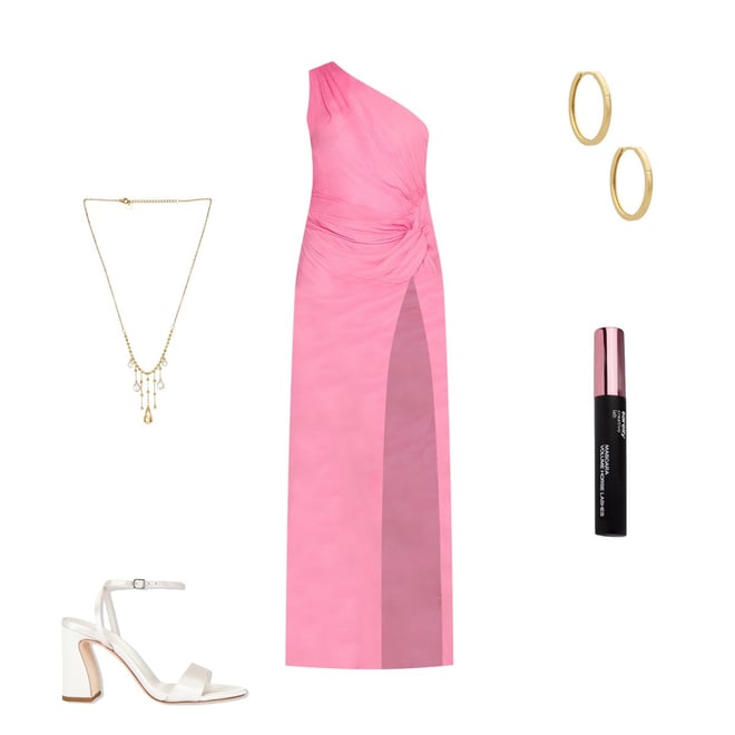 SAU LEE Helene Dress in Pink | REVOLVE