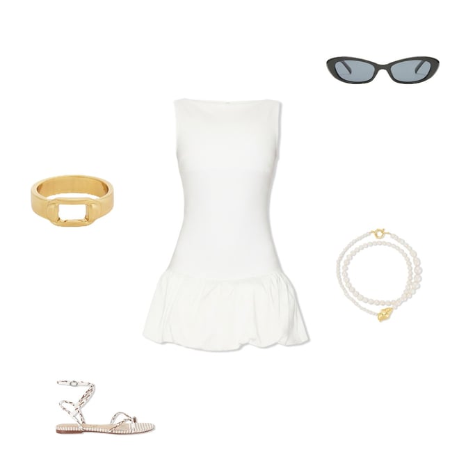 pamela love cream tie dress Cream Tie Dress by Pamela Love x RTR