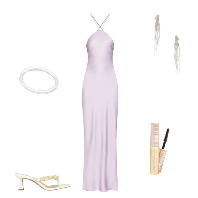 Line & Dot Kira Maxi Dress in Lilac | REVOLVE
