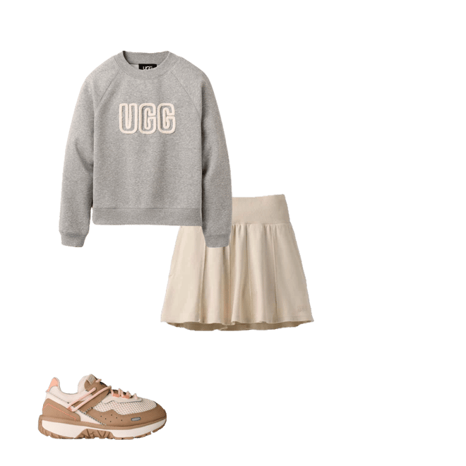 UGG® 公式【 UGG ロゴ クルーネック|UGG Logo Crewneck| 1171477