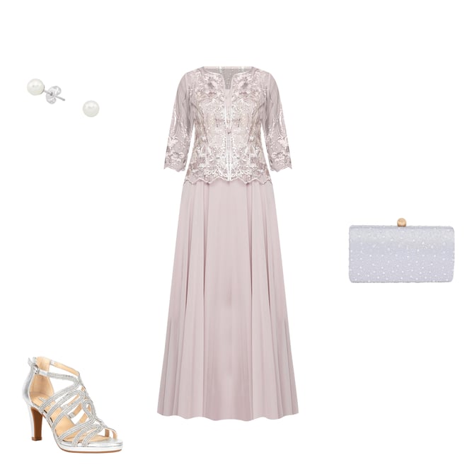 Alex Evenings Long Embroidered Sequin Jacket Dress | Dillard's