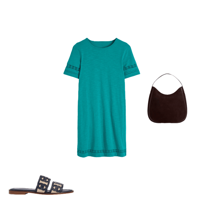 boden hattie jersey dress Hattie Jersey T - shirt Dress - Red Coral