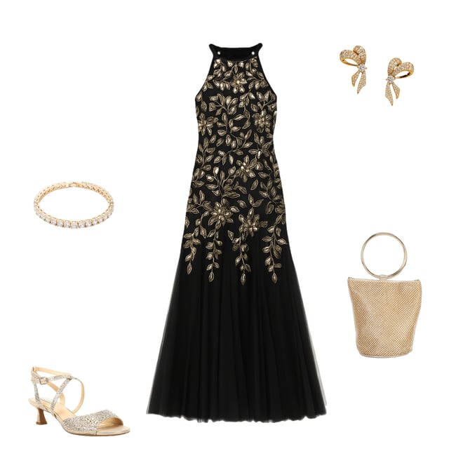 bec and bridge gold dress Sol Tie Maxi Dress in Mango