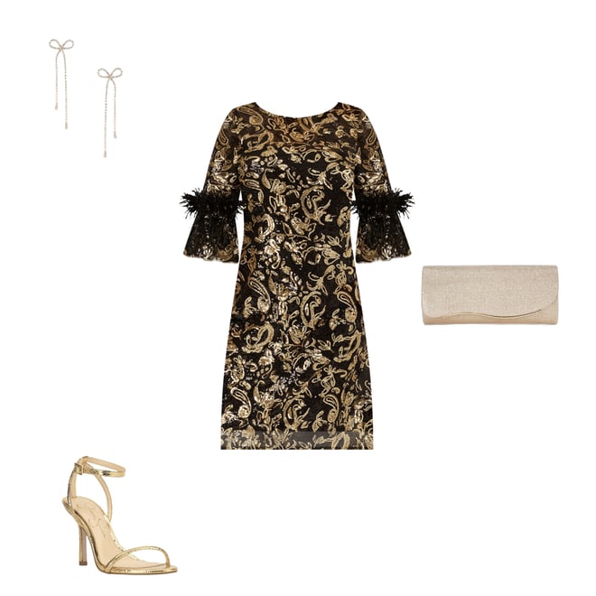 date night dress with sleeves Daytona Date Night Dress In Cream