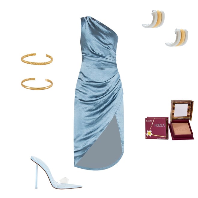 elliatt cassini dress blue ELLIATT Cassini Dress in Blue