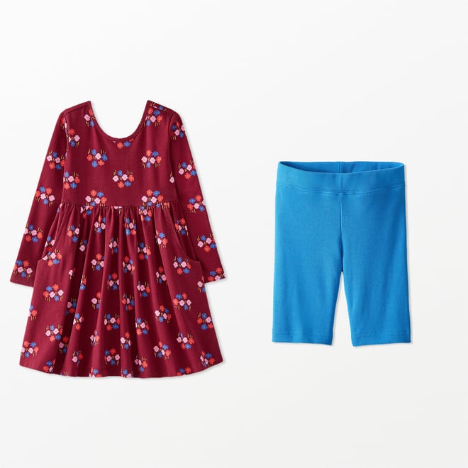 Long Sleeve Skater Dress with Pockets | Hanna Andersson