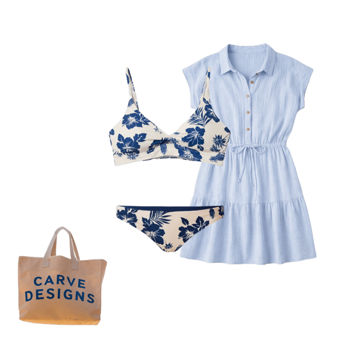 carve designs gauze dress Carve Designs Women's Memphis Gauze Dress