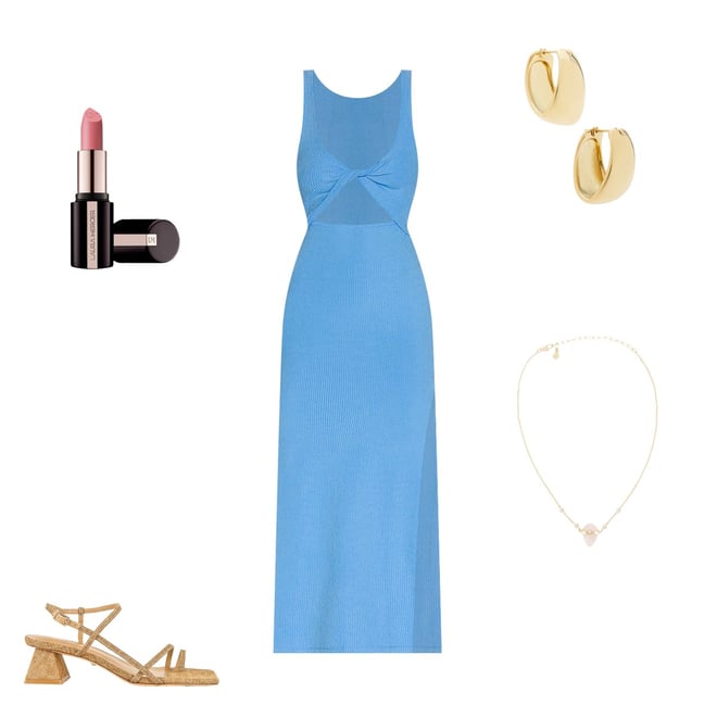 LSPACE x REVOLVE Nico Dress in Cornflower