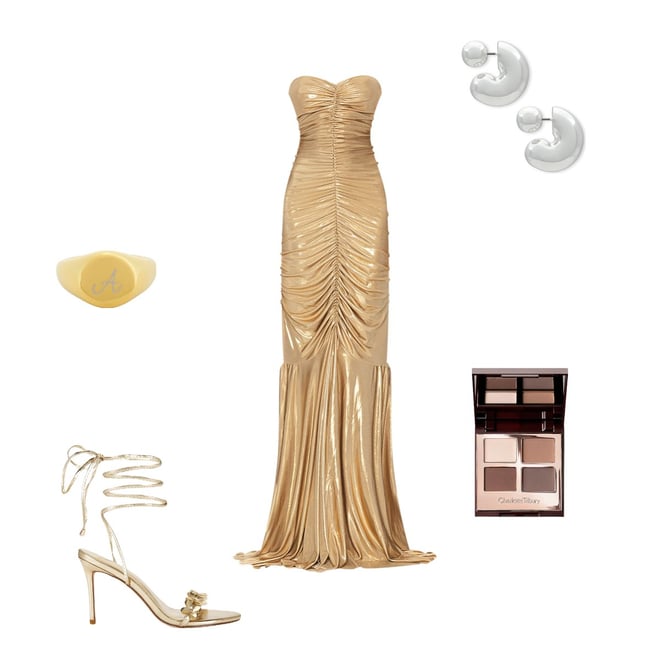 ellie wilde rose gold prom dress Ellie Wilde EW120142 Sale main image 0