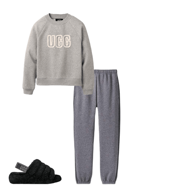 UGG® 公式【 UGG ロゴ クルーネック|UGG Logo Crewneck| 1171477