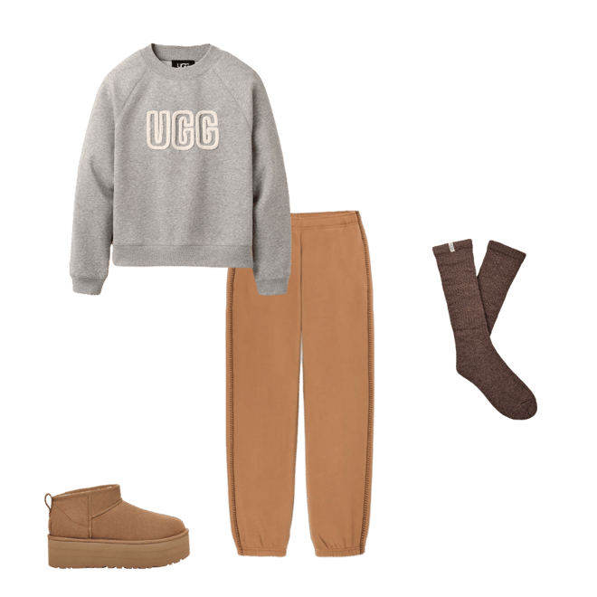 UGG® 公式【 UGG ロゴ クルーネック|UGG Logo Crewneck| 1171477