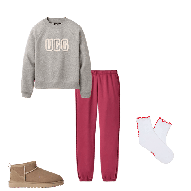 UGG® 公式【 UGG ロゴ クルーネック|UGG Logo Crewneck| 1171477