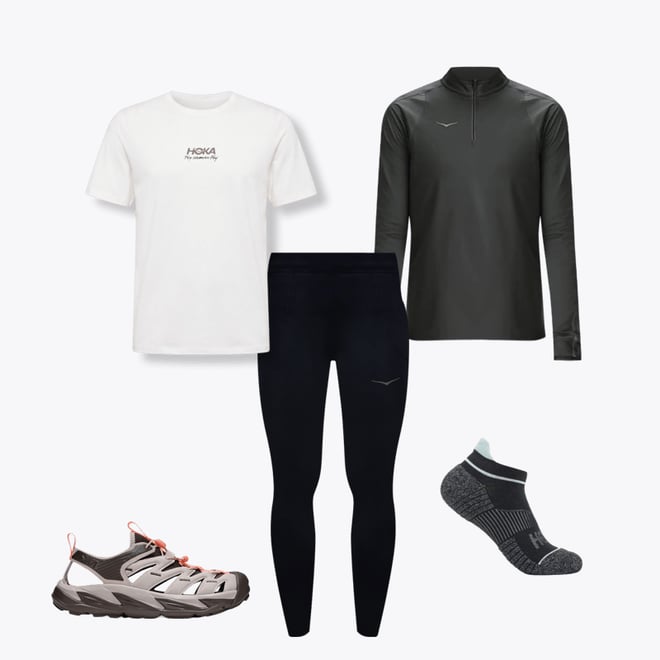 HOKA ONE ONE® Mosaic Logo CTN SS Tee for | HOKA ONE ONE®
