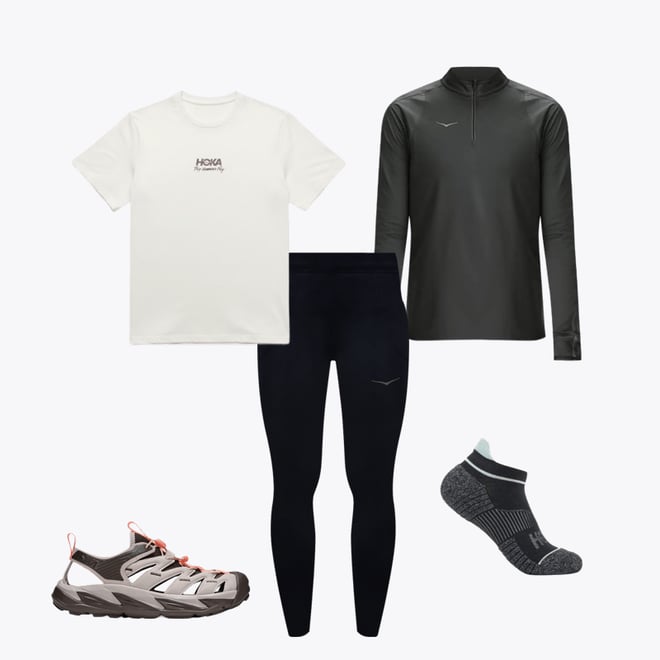 HOKA ONE ONE® Mosaic Logo CTN SS Tee for | HOKA ONE ONE®