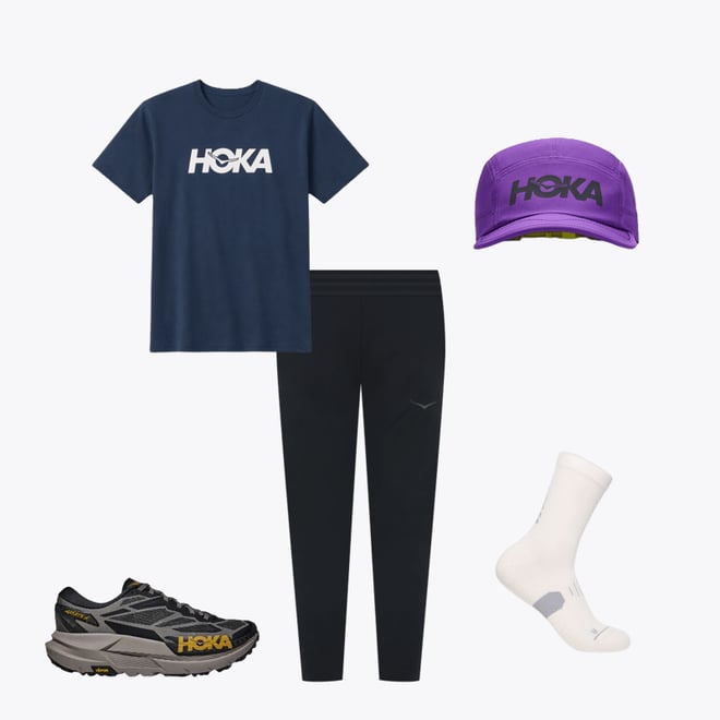 HOKA ONE ONE® Core Logo CTN SS Tee for Men | HOKA ONE ONE®