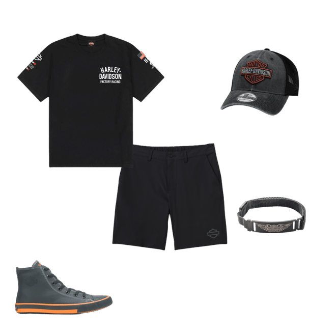 Little Boys Fast Johnnie Factory Racing Tee | Harley-Davidson USA