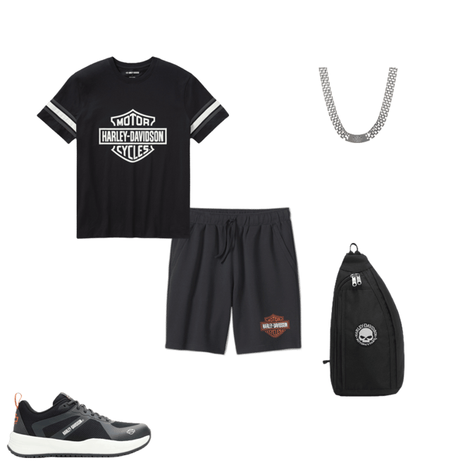 Men's H-D Essential Sleeve Stripe '03 Tee | Harley-Davidson USA