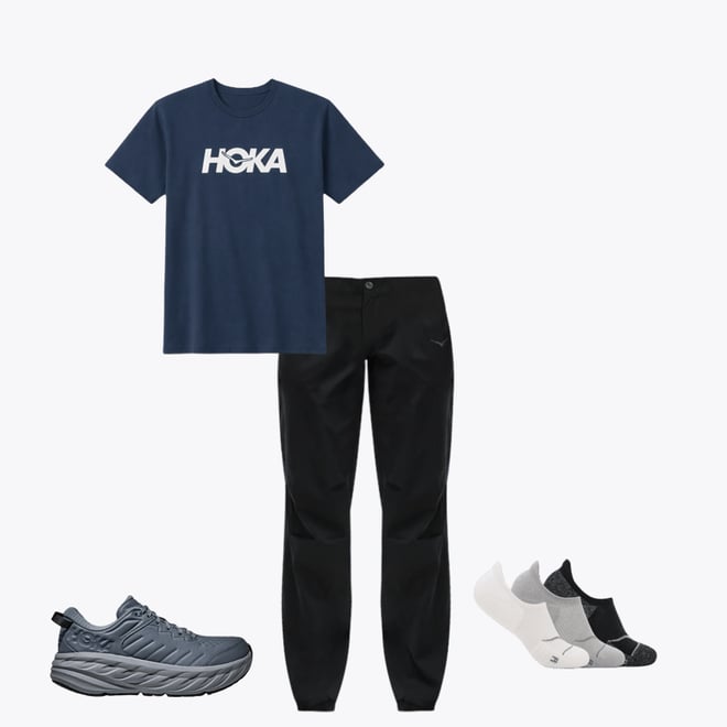 HOKA ONE ONE® Core Logo CTN SS Tee for Men | HOKA ONE ONE®