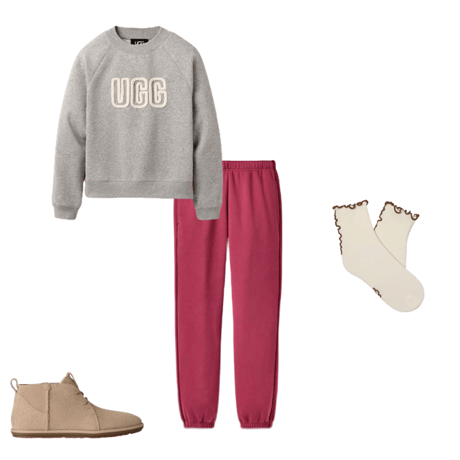 UGG® 公式【 UGG ロゴ クルーネック|UGG Logo Crewneck| 1171477