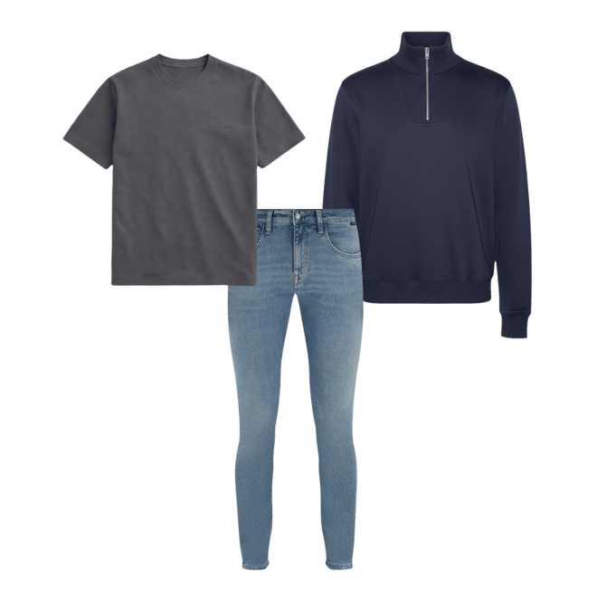Erkek James Premium Blue Açık Mavi Jean Pantolon
