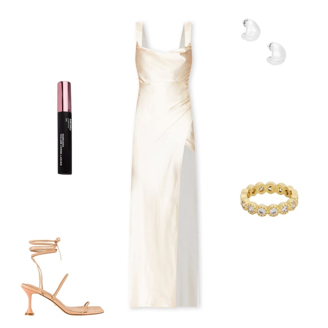 havanna dress in ivory runaway the label Our Havanna Mini Dress seen on @karla_erika  #RUNAWAYwithme