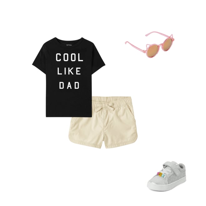6th bundle featuring 3 items which compliment Baby And Toddler Matching Family Cool Like Dad Graphic Tee