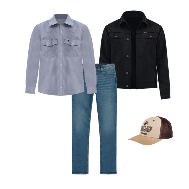 Cowboy Cut® Long Sleeve Western Snap Chambray Work Shirt | SHIRTS