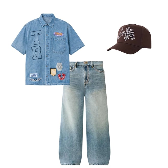 MIKEY SUPER QT BAGGY AF JEAN 32