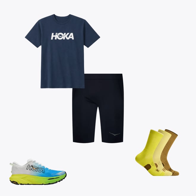 HOKA ONE ONE® Core Logo CTN SS Tee for Men | HOKA ONE ONE®