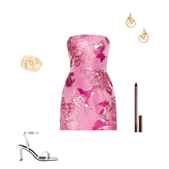 katie may valerie dress pink peacock Katie May SAHARA Pink Peacock