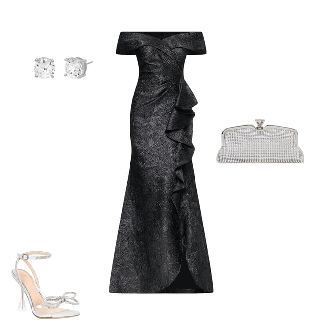 エーシーケーエー jacquard volume dress エーシーケーエー jacquard volume dress