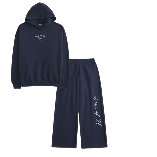 Oversized Class of '26 Graphic Hoodie