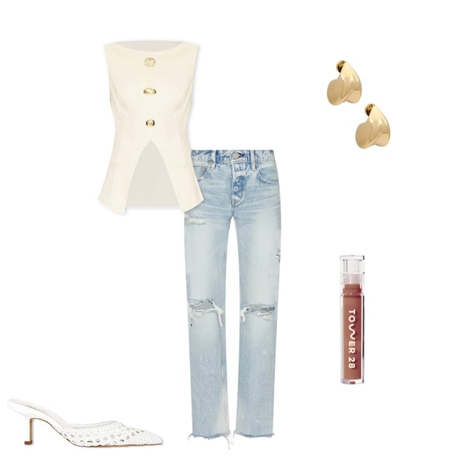 Moussy Vintage Odessa Straight-low Jeans in Light Blue | REVOLVE