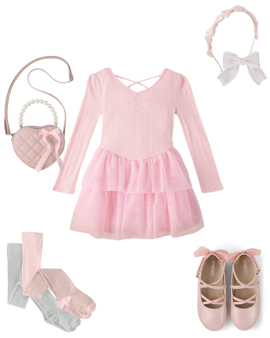 6th bundle featuring 4 items which compliment Girls Metallic Tights 2-Pack