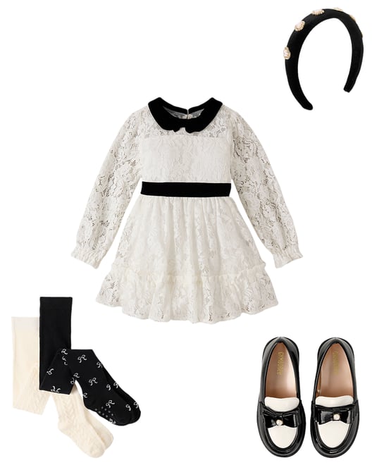 Girls Floral Ruffle Dress - Prairie Fields