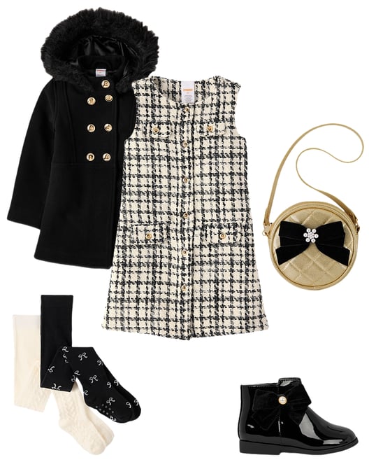 6th bundle featuring 4 items which compliment Girls Bow Booties