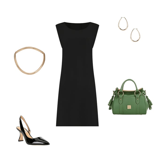 Anne Klein Stretch Crepe Sleeveless Sheath Dress | Dillard's