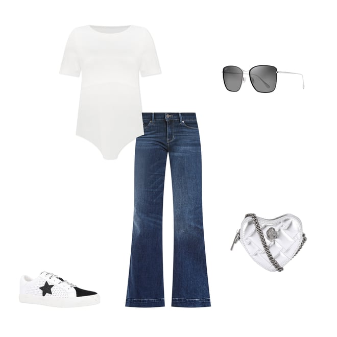 For All Mankind Tailorless Dojo Flare Leg Jeans Dillard's