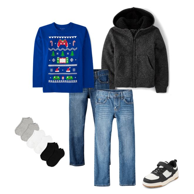The Children's Place - - And Toddler Long Sleeve, Sherpa Lined, Zip-front Hoodie Sweatshirt
